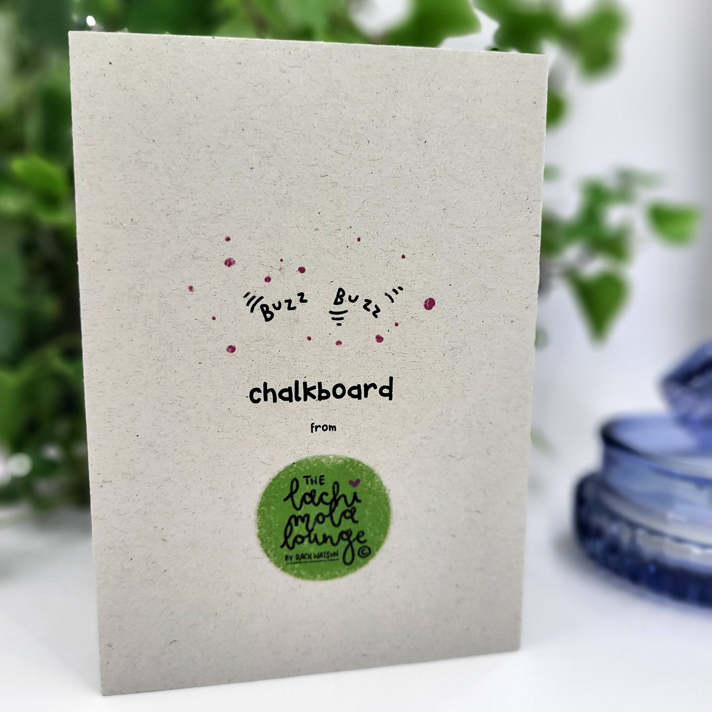 Good Vibes recycled greeting card