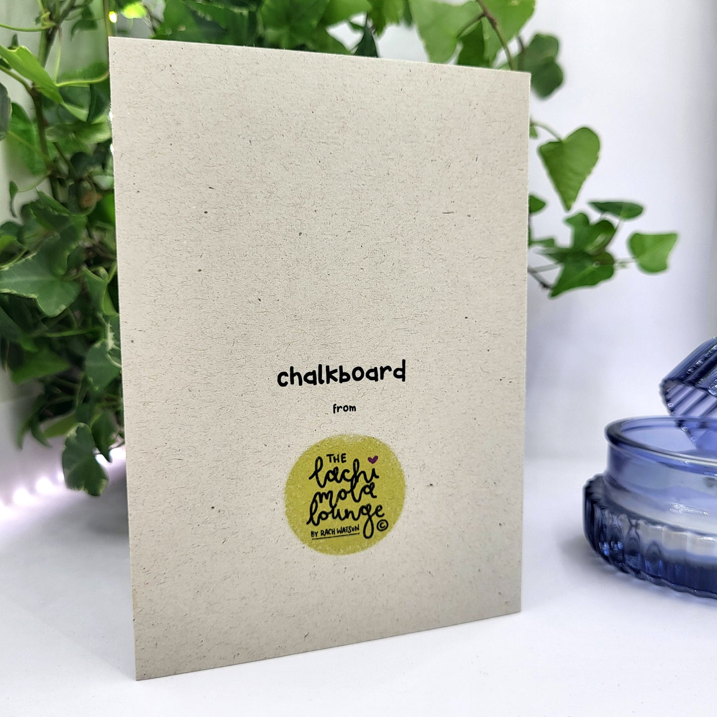My Dickhead recycled greeting card