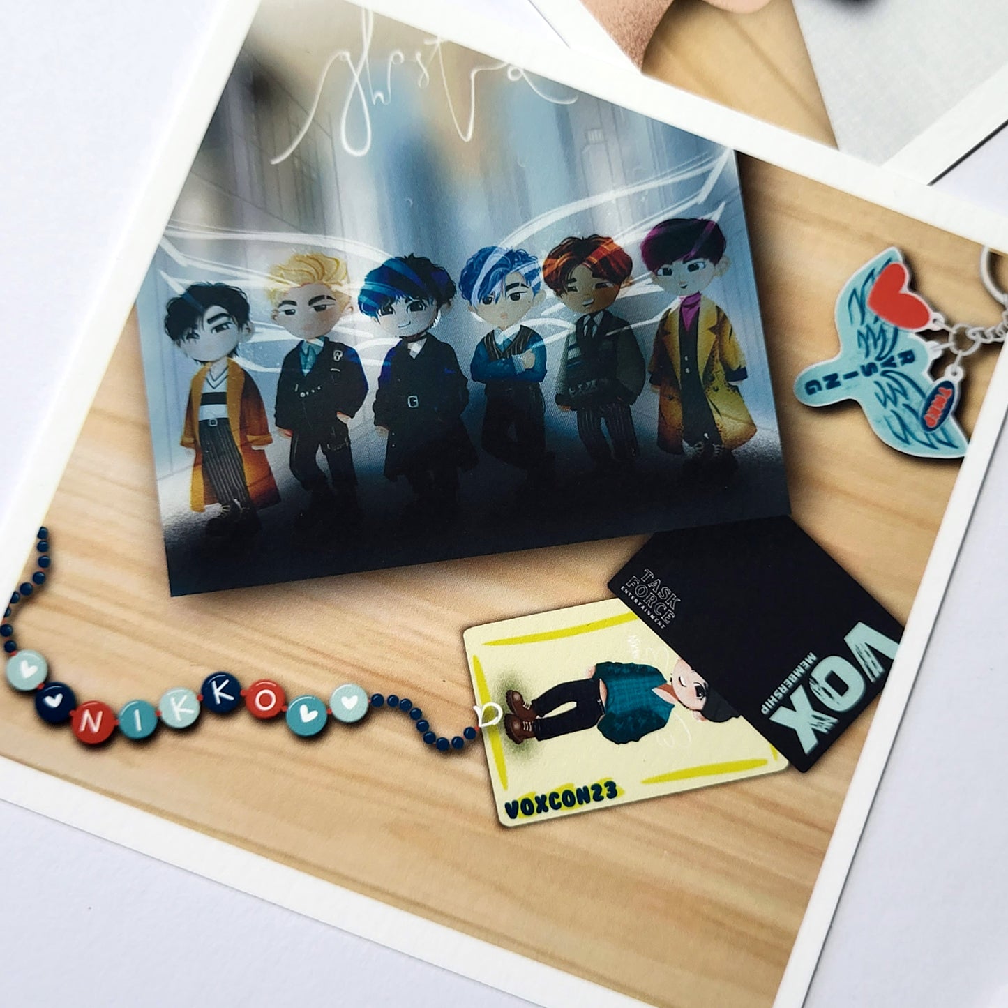 Teach Me K-Pop by Kaenyn King - luxe mini prints, VOX desktop and Nikko's mail