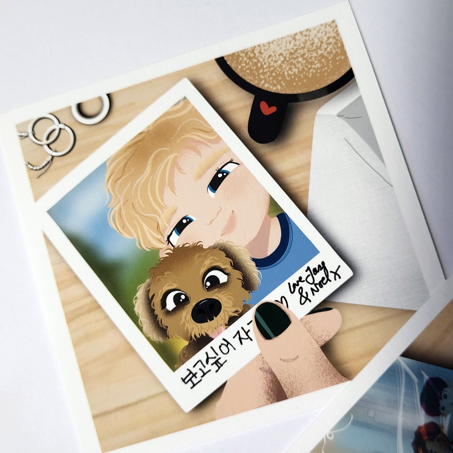 Teach Me K-Pop by Kaenyn King - luxe mini prints, VOX desktop and Nikko's mail