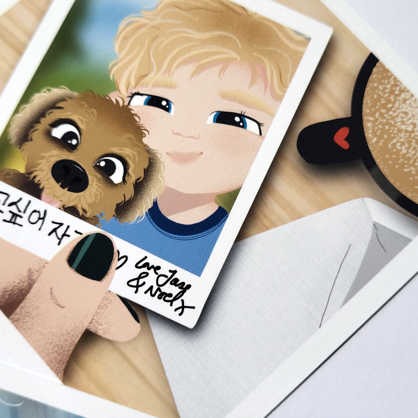 Teach Me K-Pop by Kaenyn King - luxe mini prints, VOX desktop and Nikko's mail