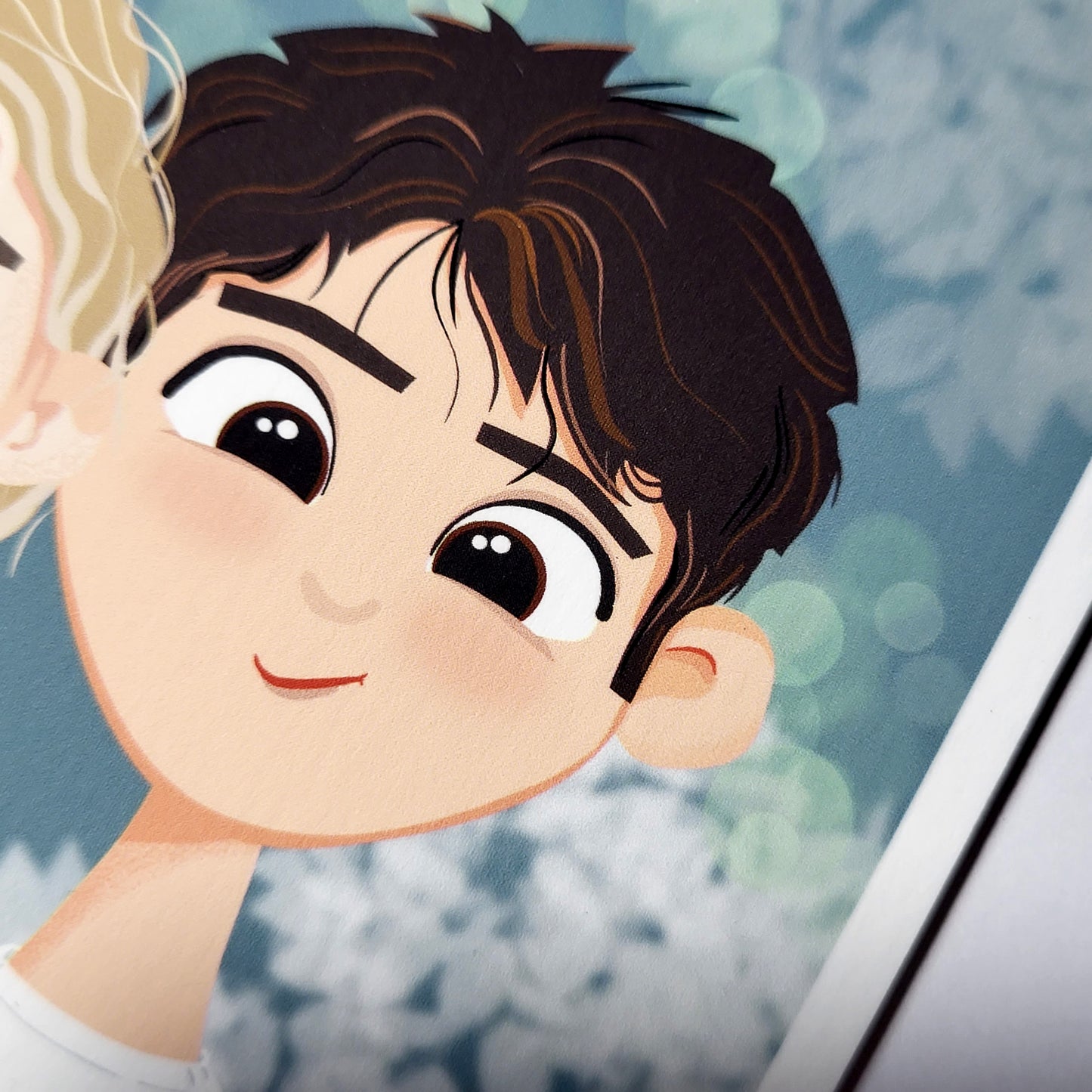 Custom Cartoon Commission - character custom portrait PAIR