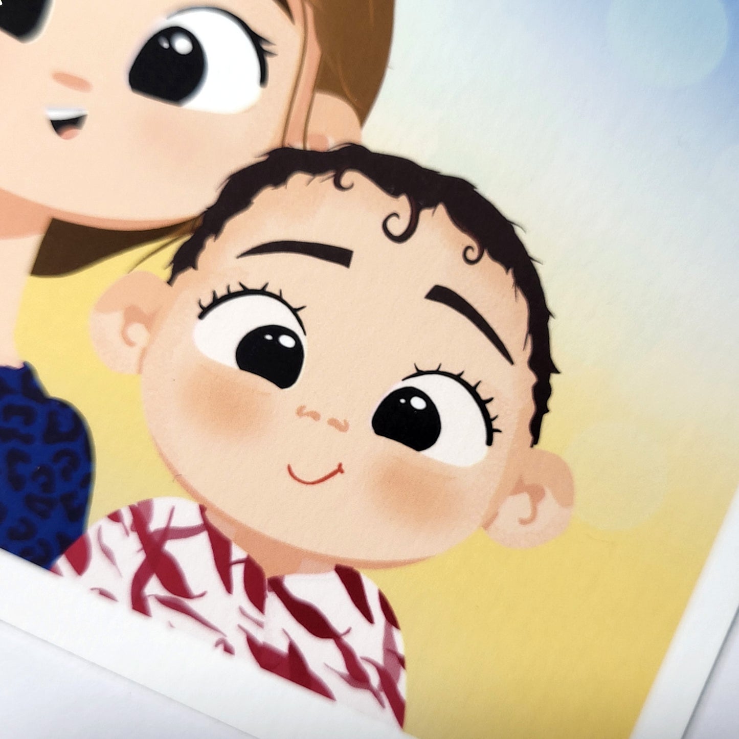 Custom Cartoon Commission - character custom portrait PAIR