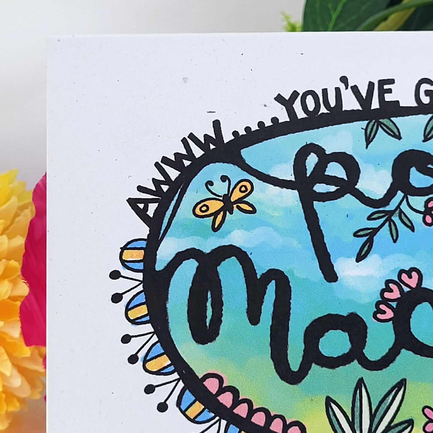 Poop Machine - new baby recycled greetings card, congratulations