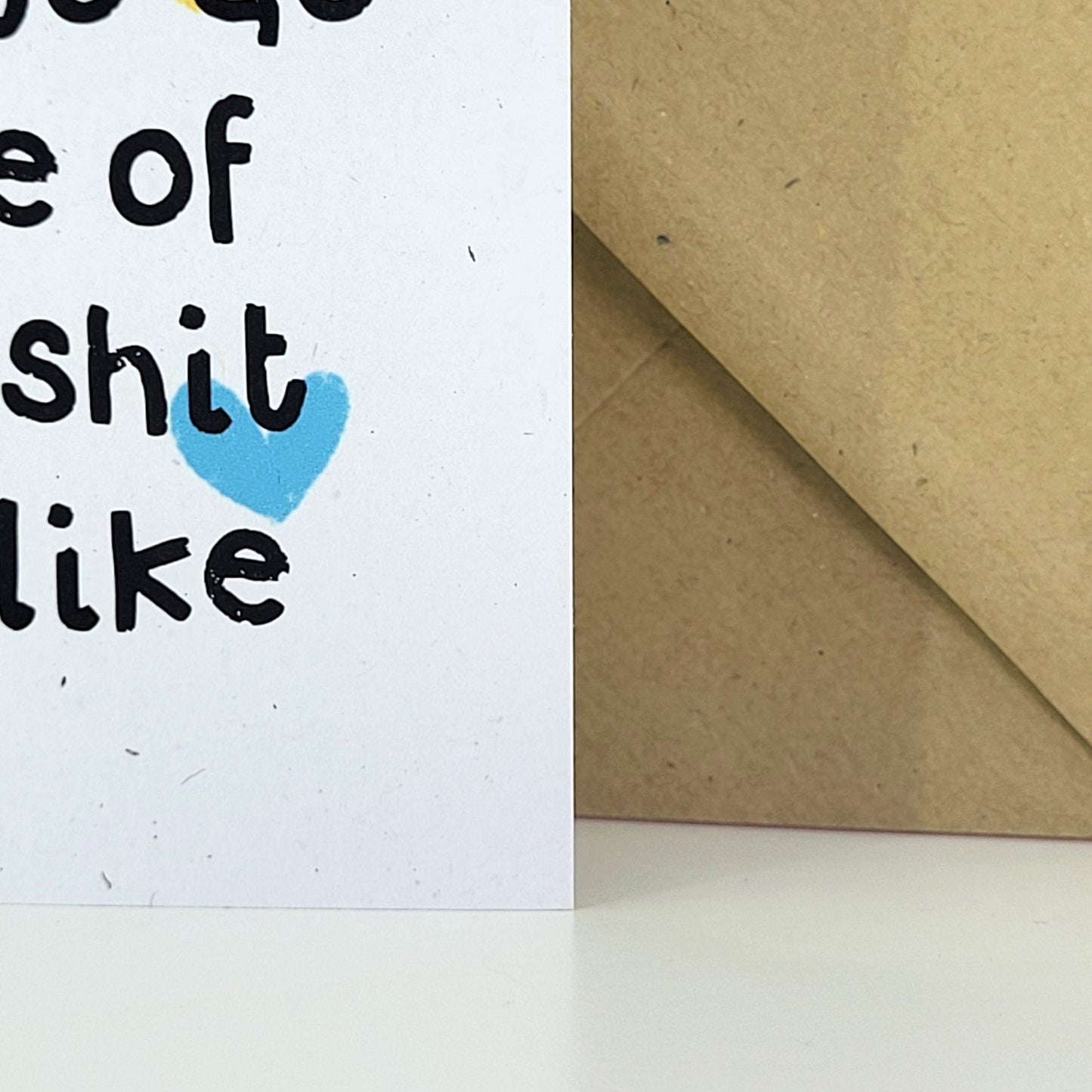 That Birthday Shit You Like recycled greeting card