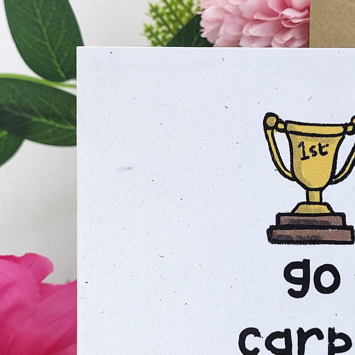 Carpe The MFing Diem recycled greeting card