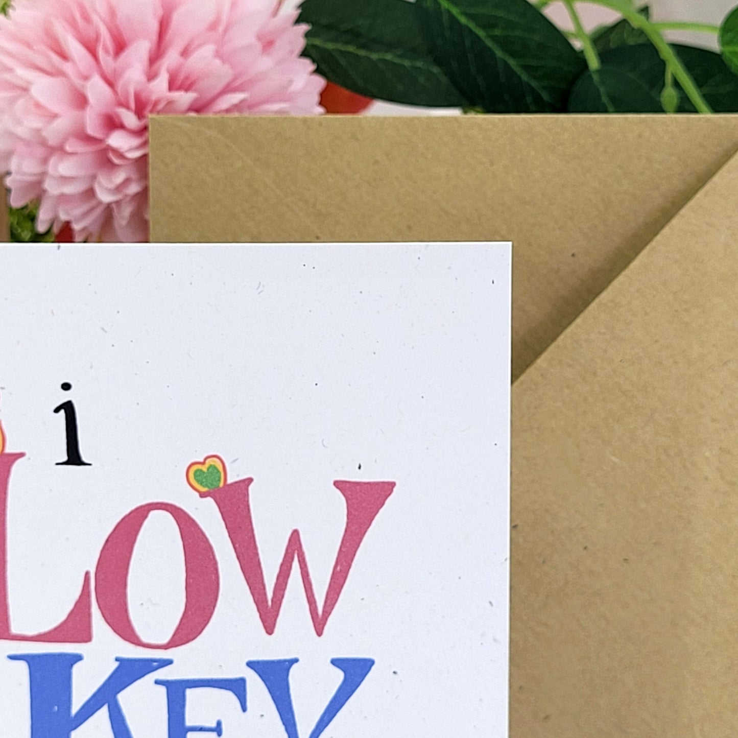 Low Key Supersmokin' - love, Valentine's Day, couples celebration recycled greetings card