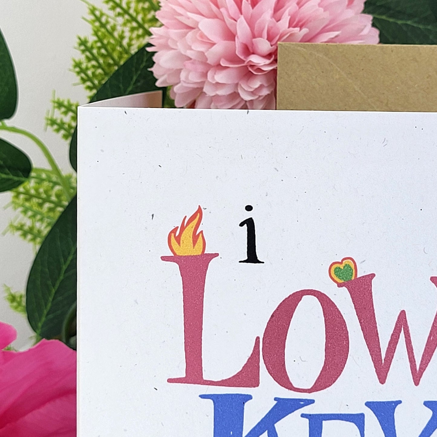 Low Key Supersmokin' - love, Valentine's Day, couples celebration recycled greetings card