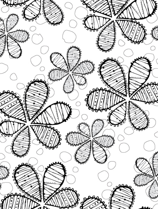 Set of A4 colouring pages