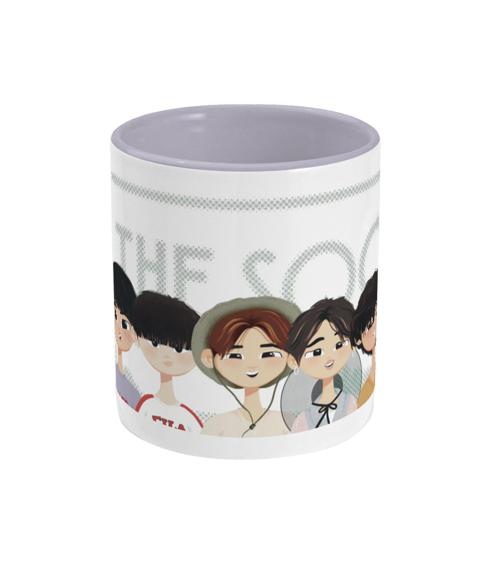 BTS In The Soop lilac 11oz standard mug