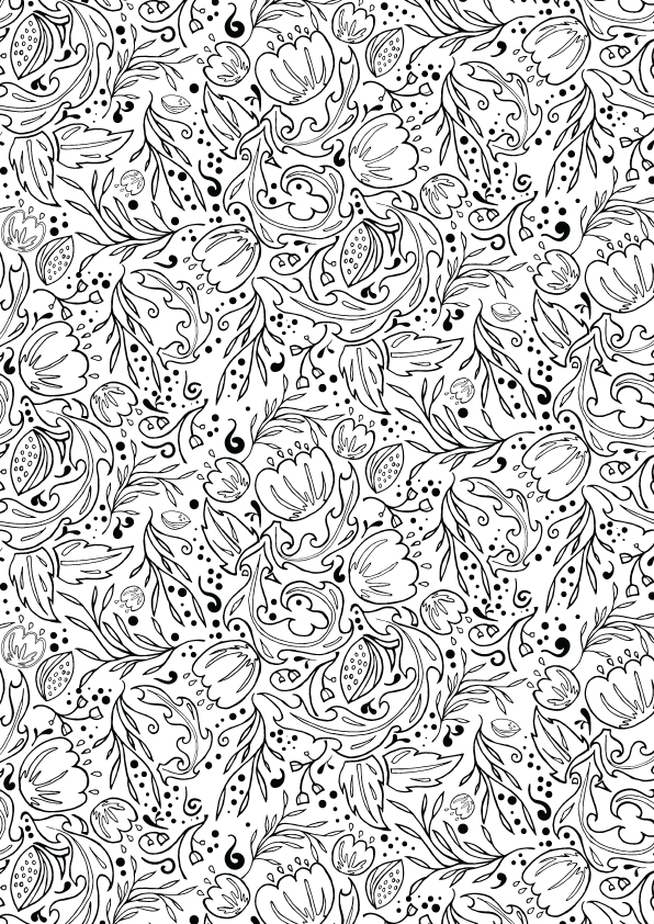 Set of A4 colouring pages