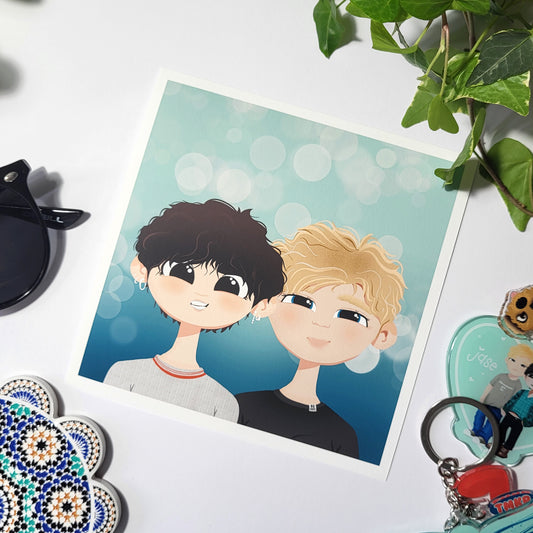 Teach Me K-Pop by Kaenyn King - Jikko luxe print