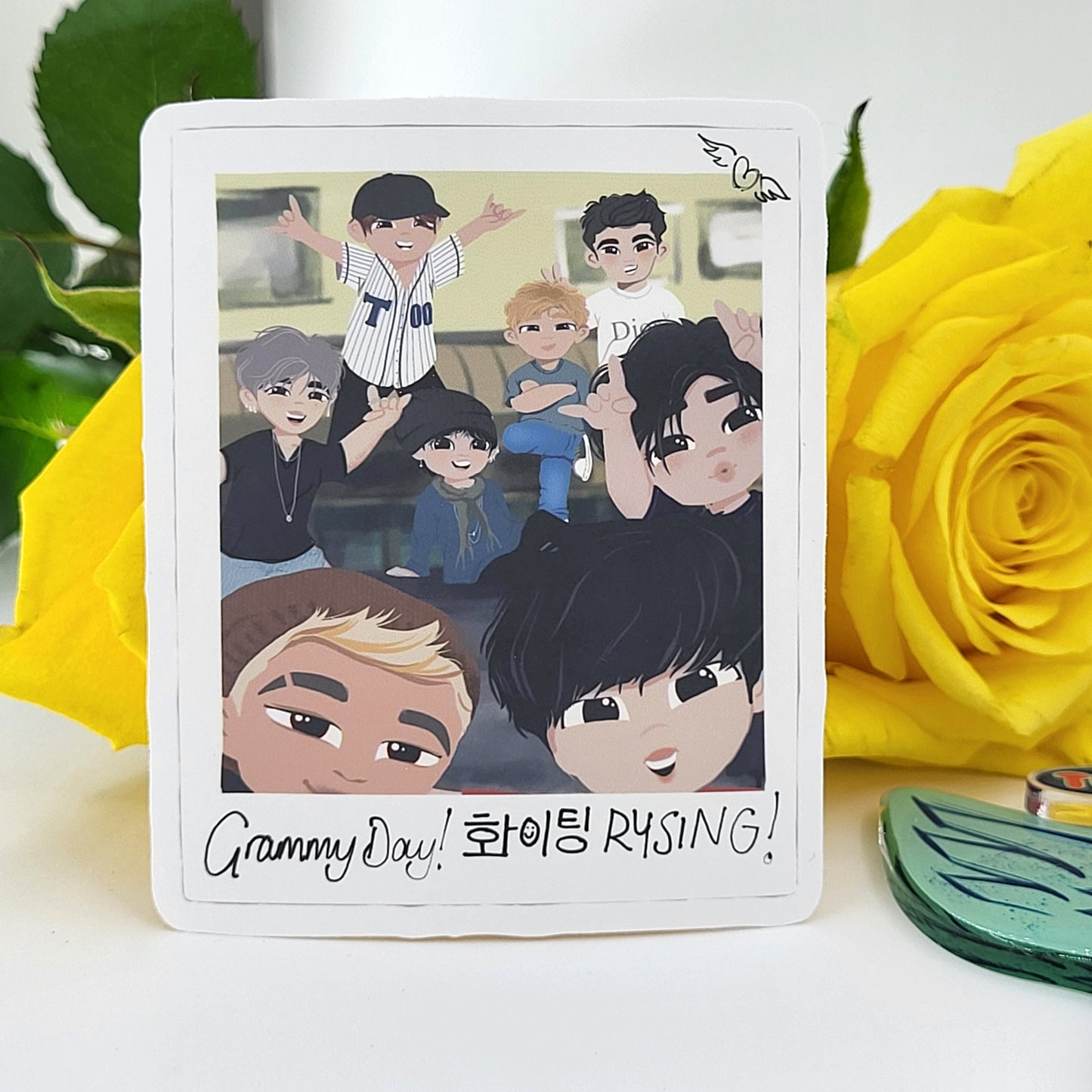 Teach Me K-Pop by Kaenyn King - Portraits and Polaroids sticker set