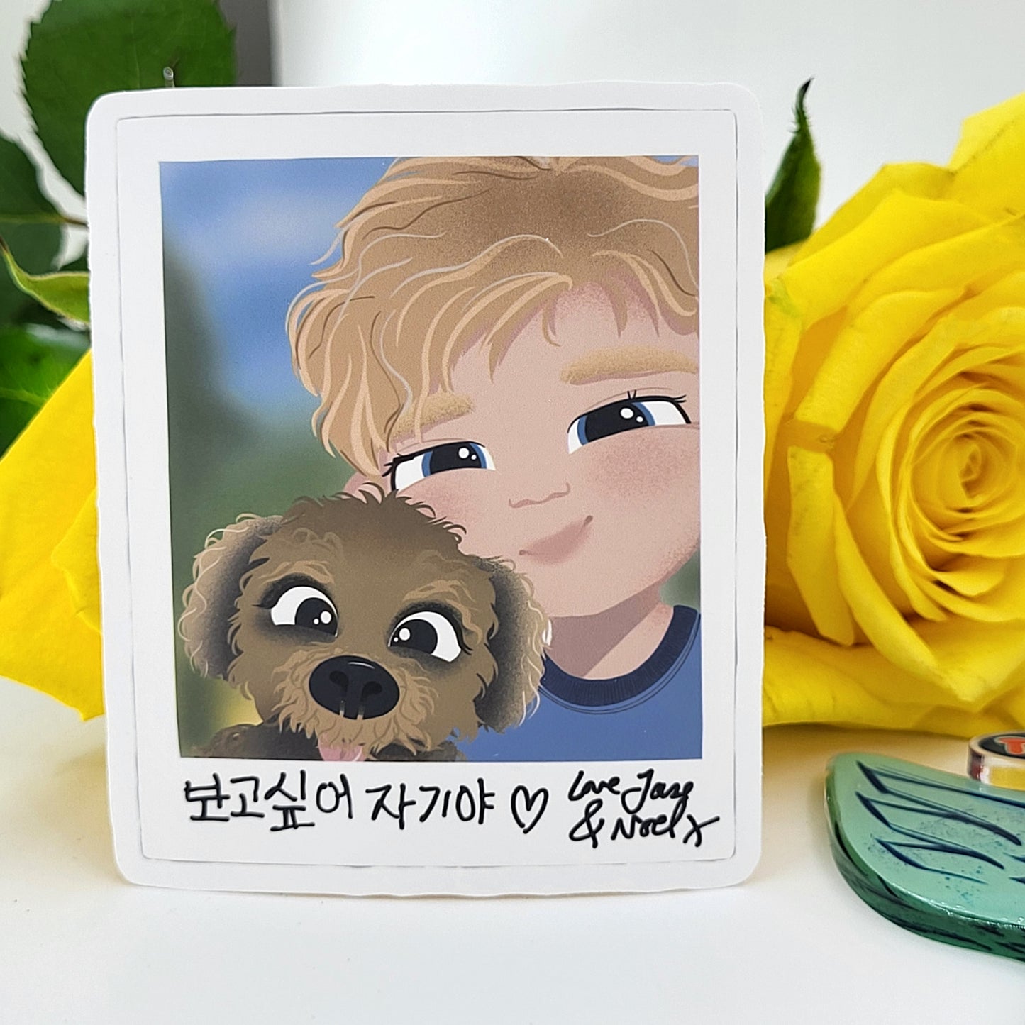Teach Me K-Pop by Kaenyn King - Portraits and Polaroids sticker set