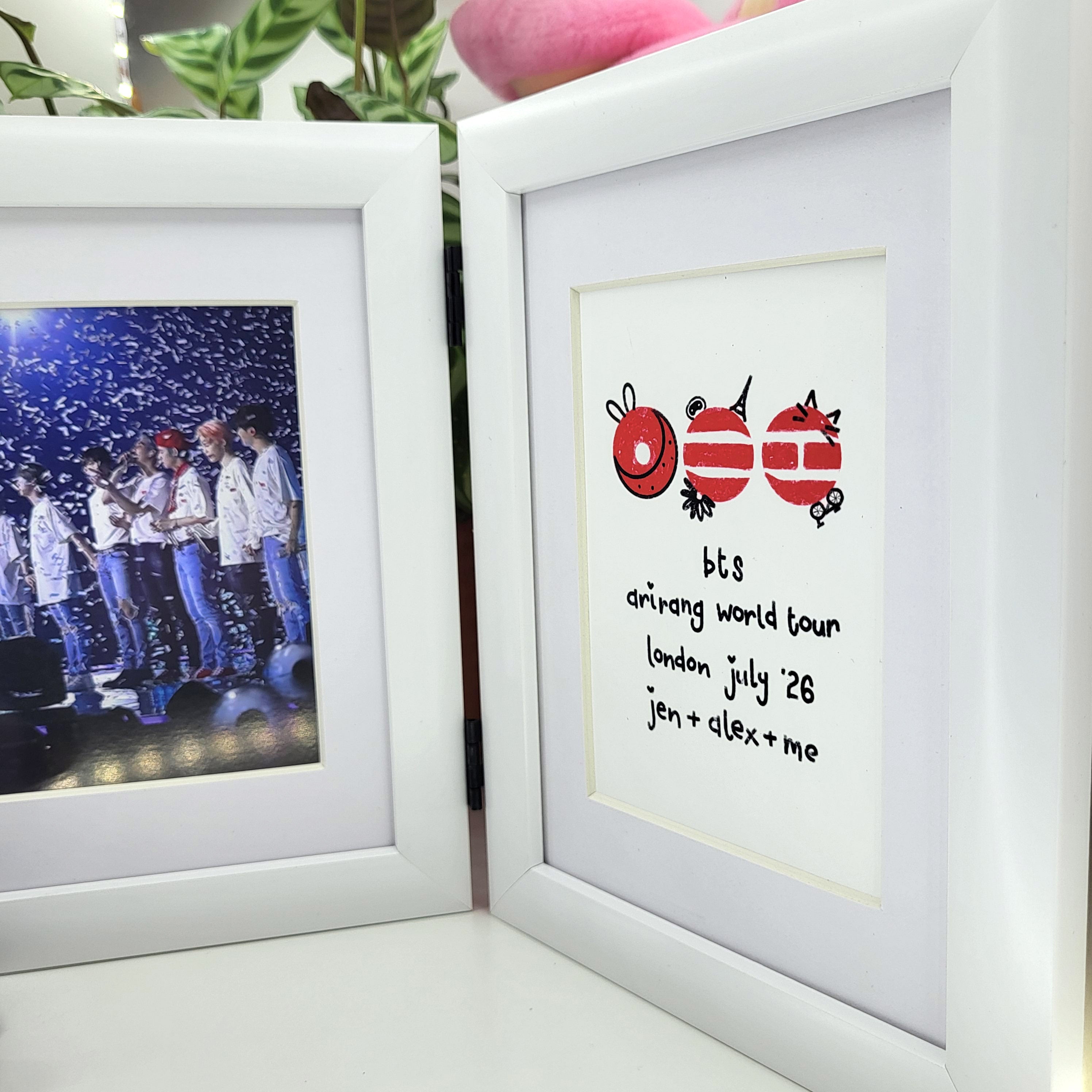 PRE-ORDER - Customisable ARIRANG BTS World Tour double aperture