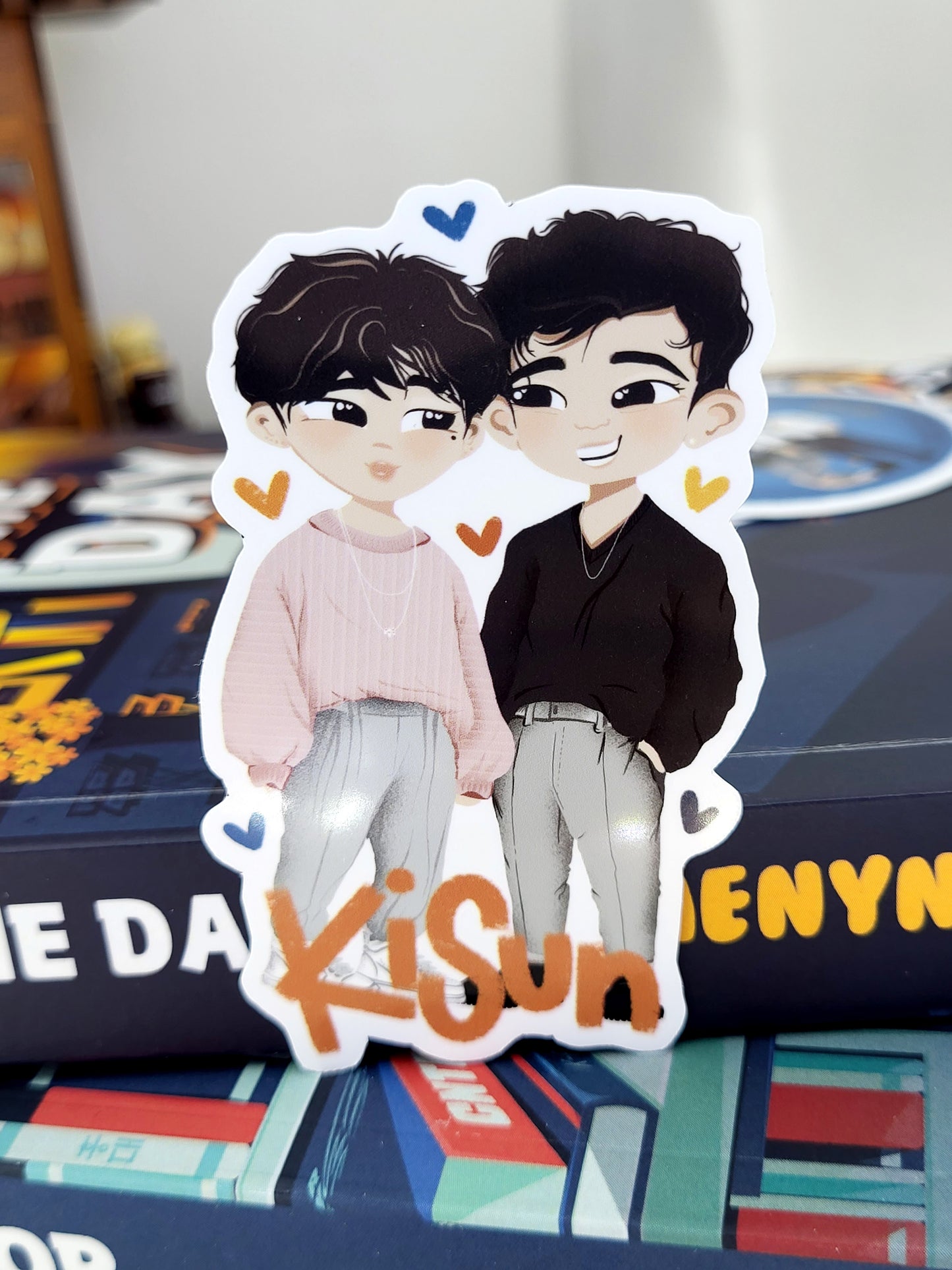 Waiting On The Day by Kaenyn King sticker set
