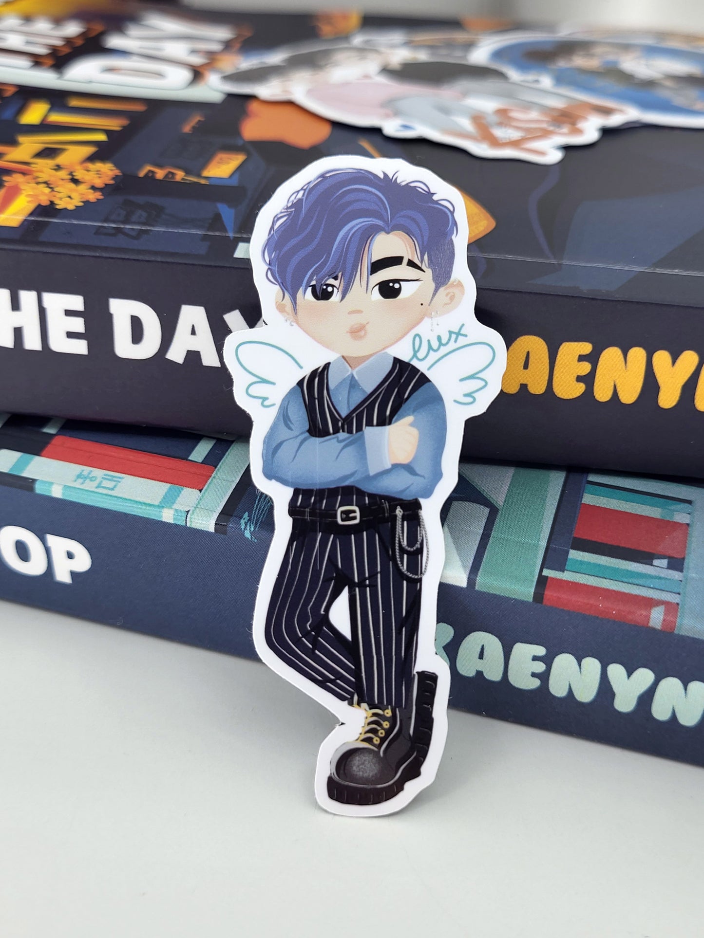 Waiting On The Day by Kaenyn King sticker set
