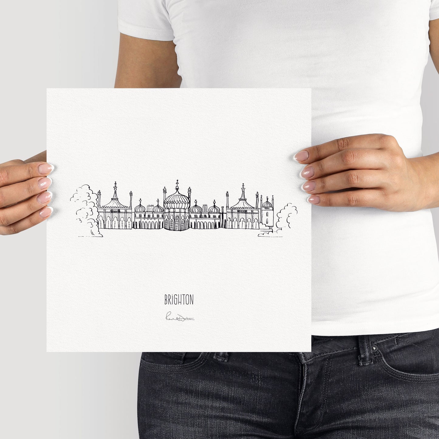 Brighton Pavilion art print