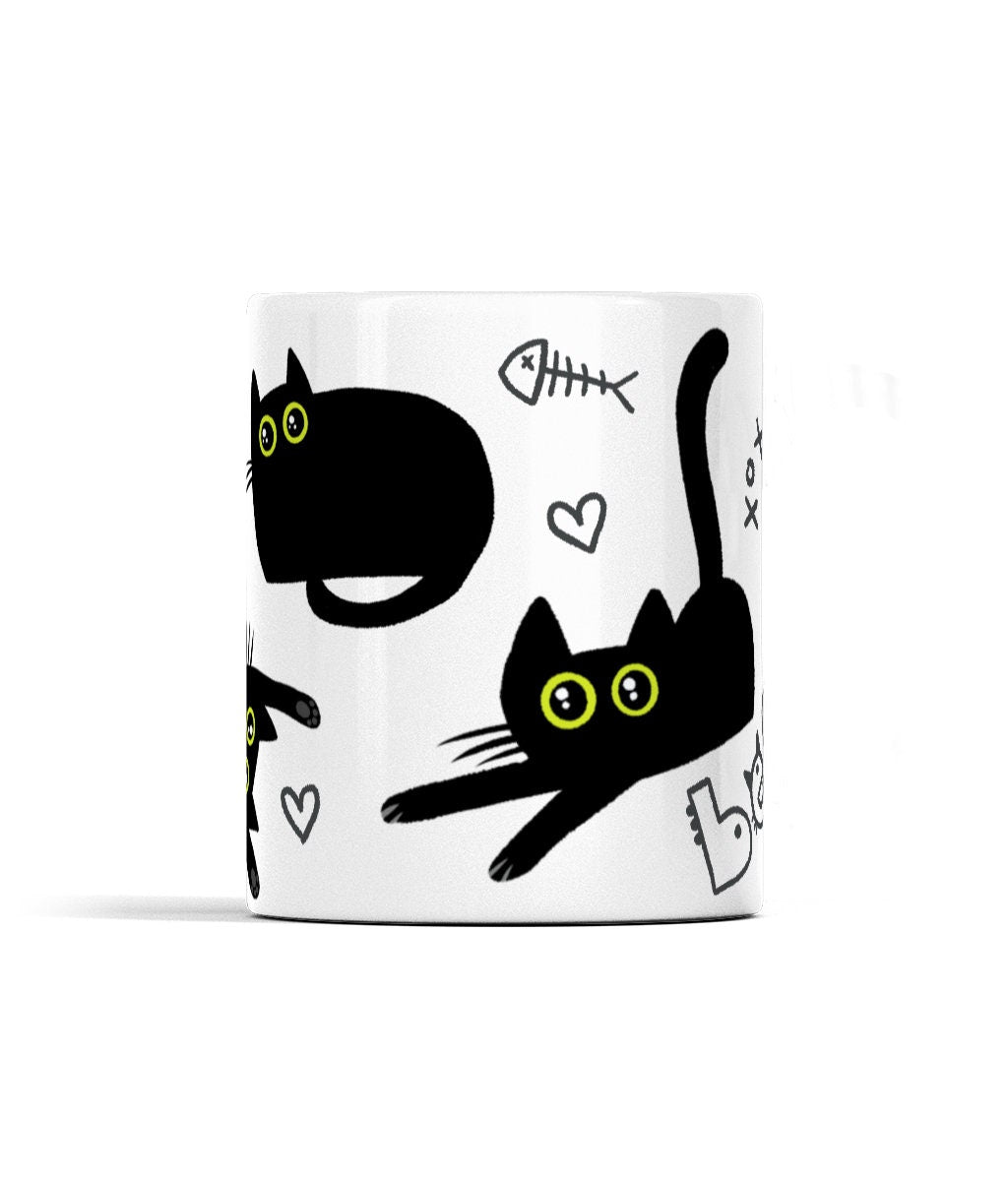 Bear Cat Trio mug