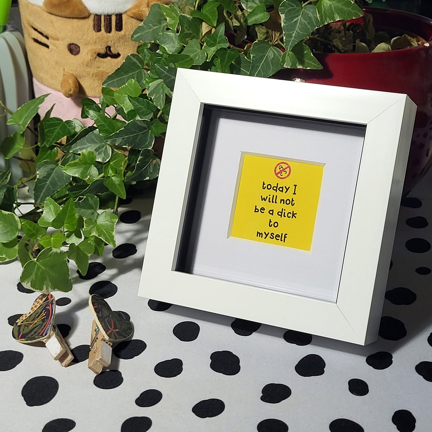 Assfirmations mini frames - sweary Positivity for Pottymouths!