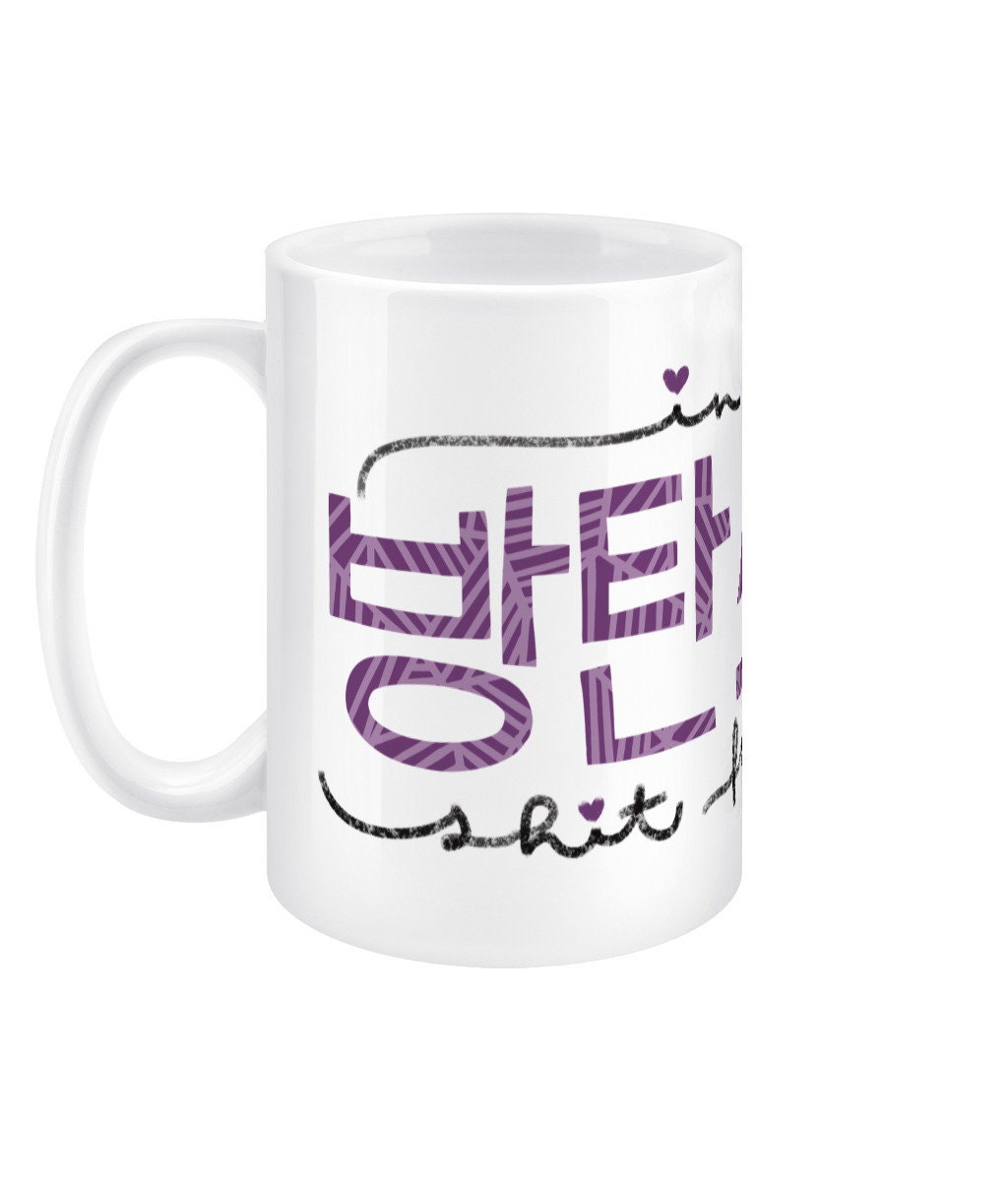 Bangtan Sonyeondan For Life 15oz Jumbo Mug, BTS ARMY fan gift