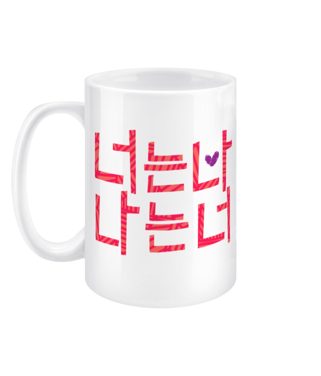 Serendipity mug, BTS fan gift, kpop merch, bangtan boys gift, Korean language mug, Jimin gift, Jikook mug