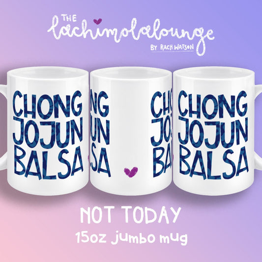 Chong Jojun Balsa mug, BTS fan gift