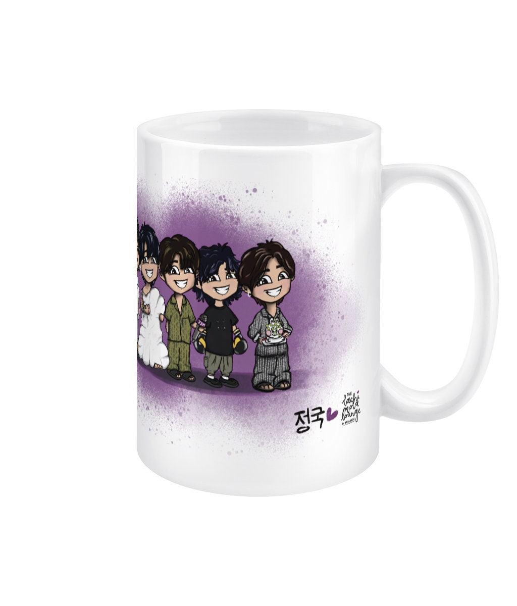 BTS Jungkook Weverse Lives 15oz Jumbo Mug