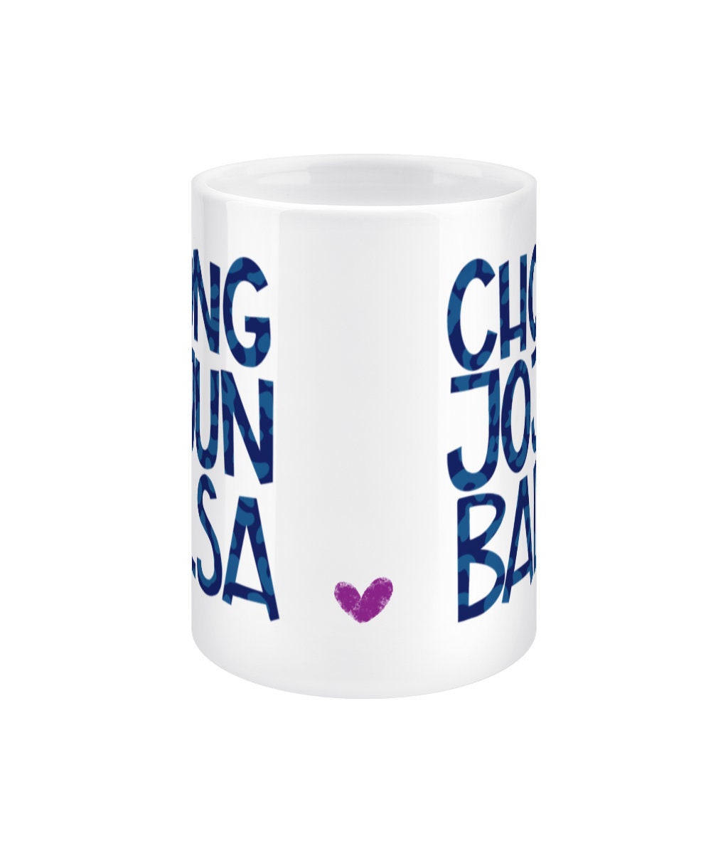 Chong Jojun Balsa mug, BTS fan gift