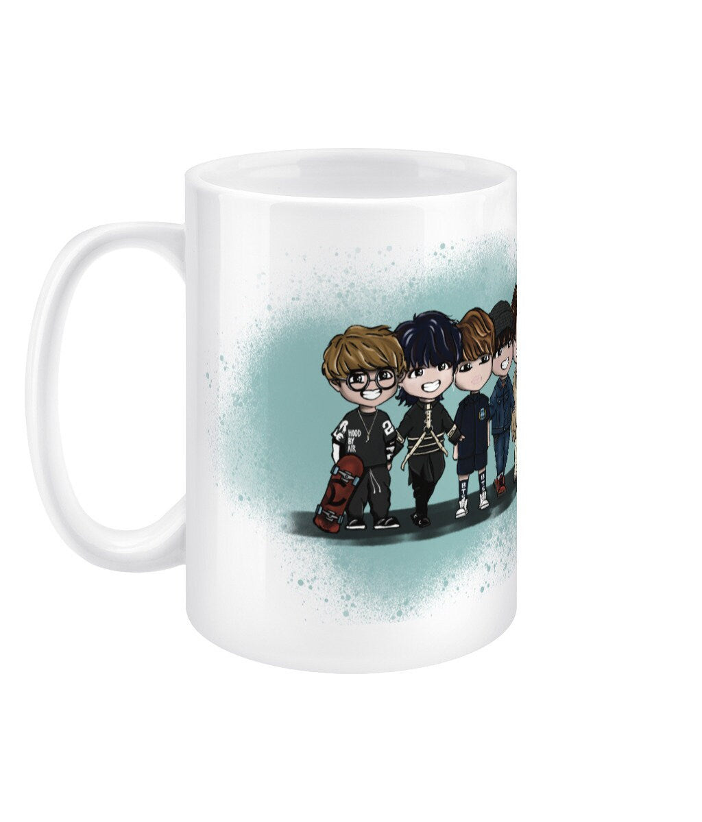 BTS Taehyung V MVs 15oz Jumbo Mug